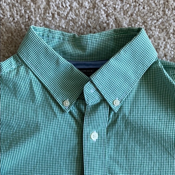 Banana Republic Gingham Button Down - Picture 3 of 4
